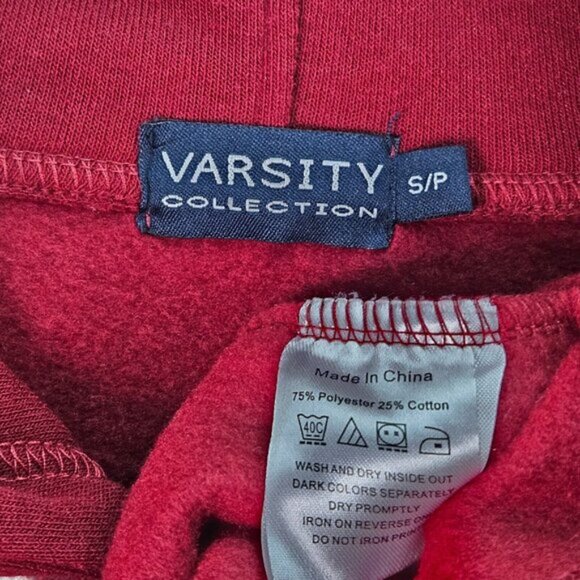 University of Waterloo Hoodie Embroidered Logo Sweatshirt Long Sleeve Men's Sz S - Picture 8 of 10